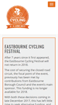 Mobile Screenshot of eastbournecyclingfestival.com